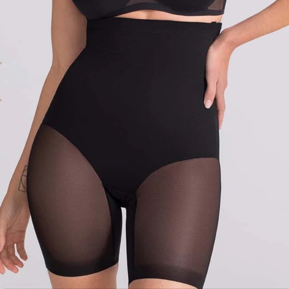 New Honeylove SuperPower Short Shapewear Size XL Black Vamp NWT Smoothing Sculpt - Picture 1 of 15